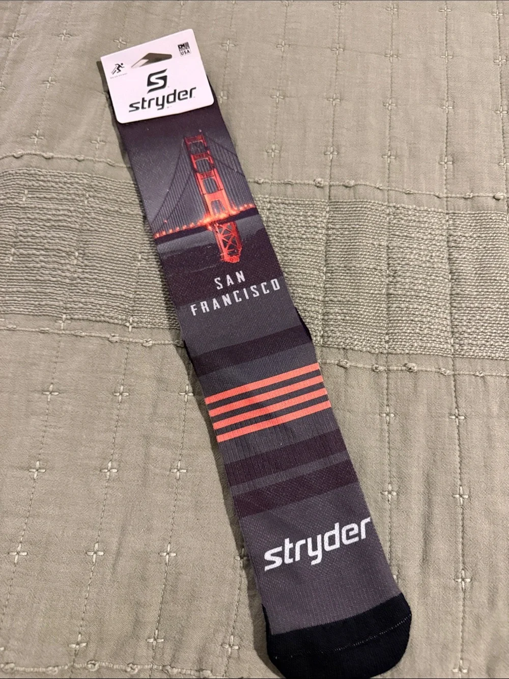 Stryder Men's San Francisco Graphic Crew Socks - 🆕